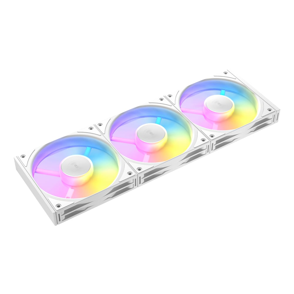 Antec Connect 120 ARGB PWM Fan 3 Pack - White-2