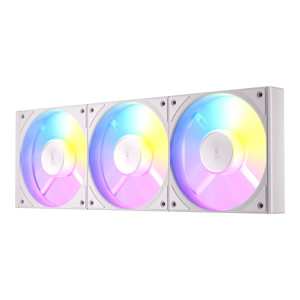 Antec Connect 120 ARGB PWM Fan 3 Pack - White-3