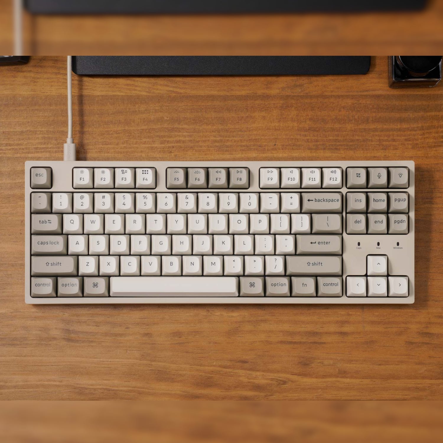 Keychron C1 Pro 8K 80% Super Red Hot-swappable RGB Wired Mechanical Keyboard-5