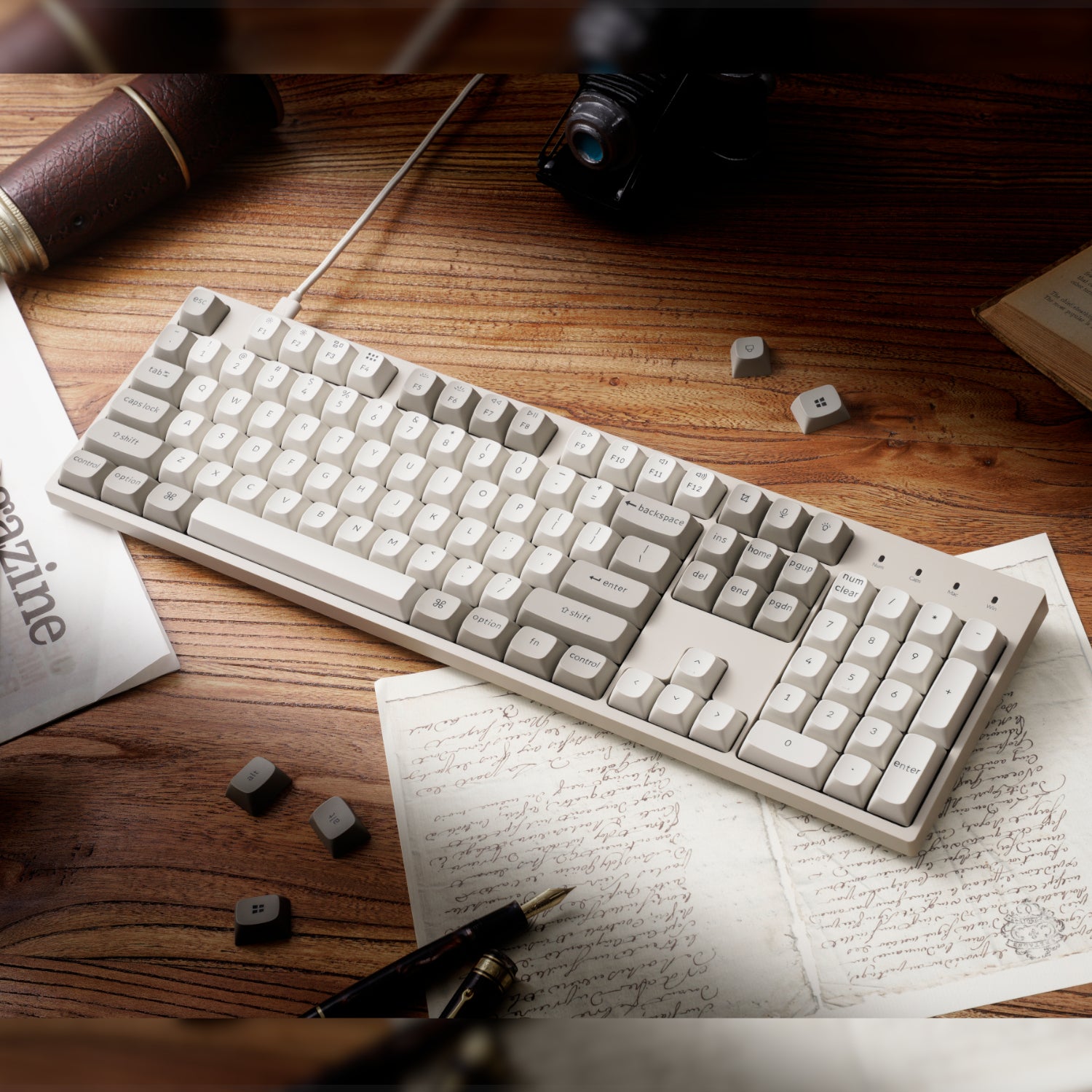 Keychron C2 Pro 100% 8K Super Red Switch Hot-Swap RGB Wired Custom Mechanical Keyboard-4