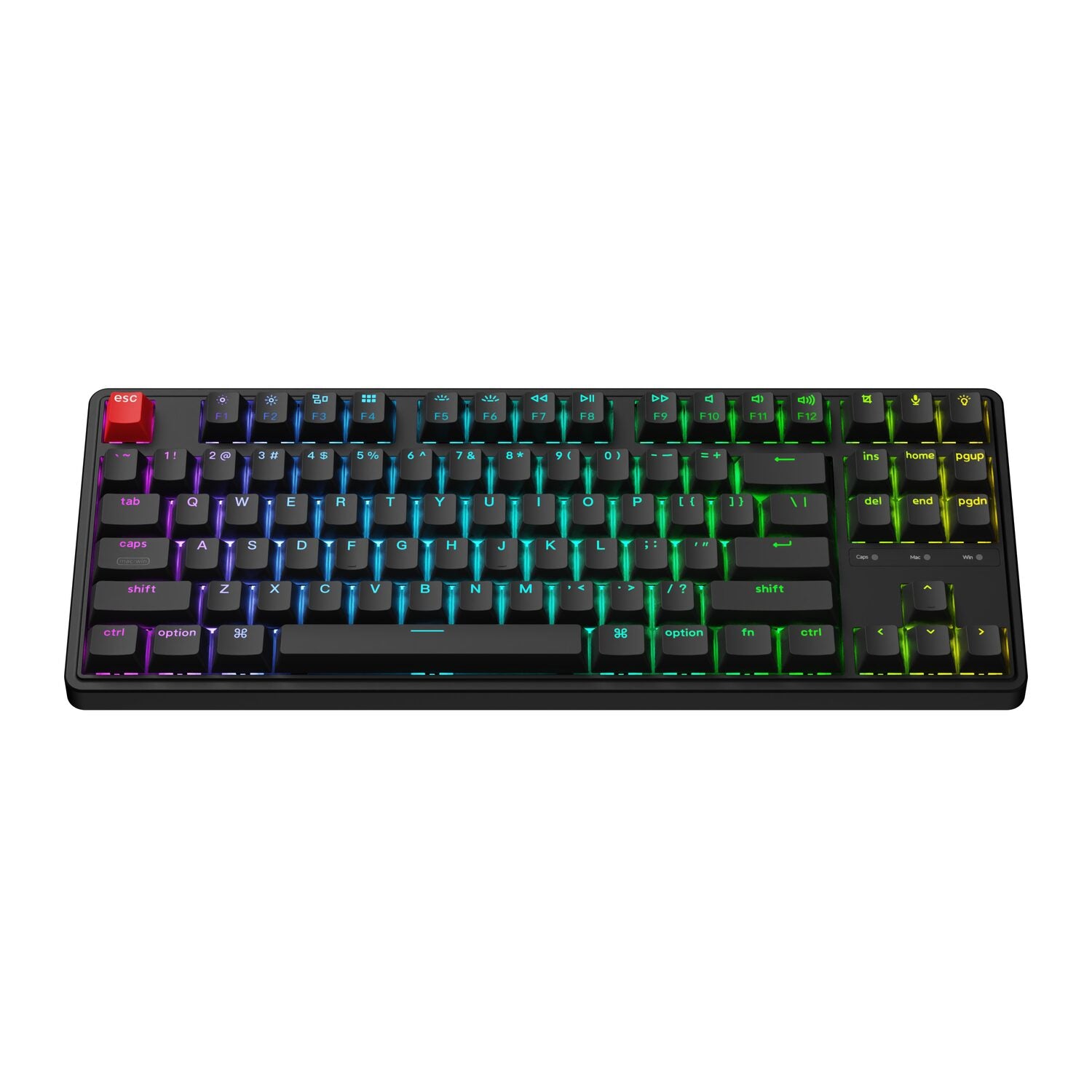 Keychron C3 Pro 80% 8K Super Banana Switch Hot-swappable RGB Wired Custom Mechanical Keyboard-1
