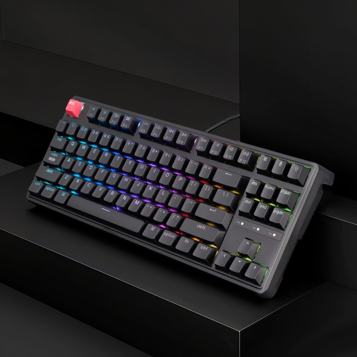 Keychron C3 Pro 80% 8K Super Banana Switch Hot-swappable RGB Wired Custom Mechanical Keyboard-4