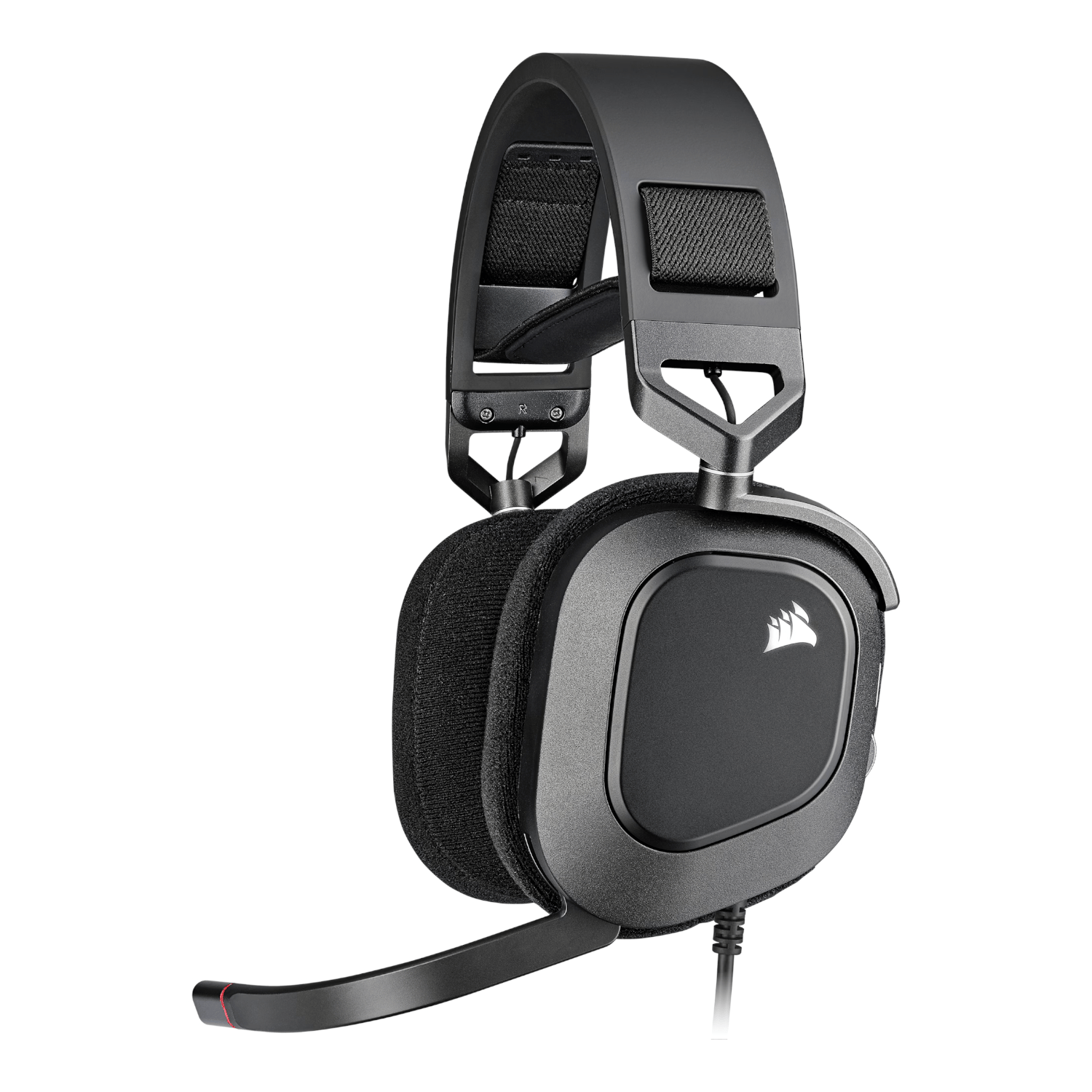 Corsair HS80 RGB USB Wired Over-Ear Gaming Headset — Carbon Black-0