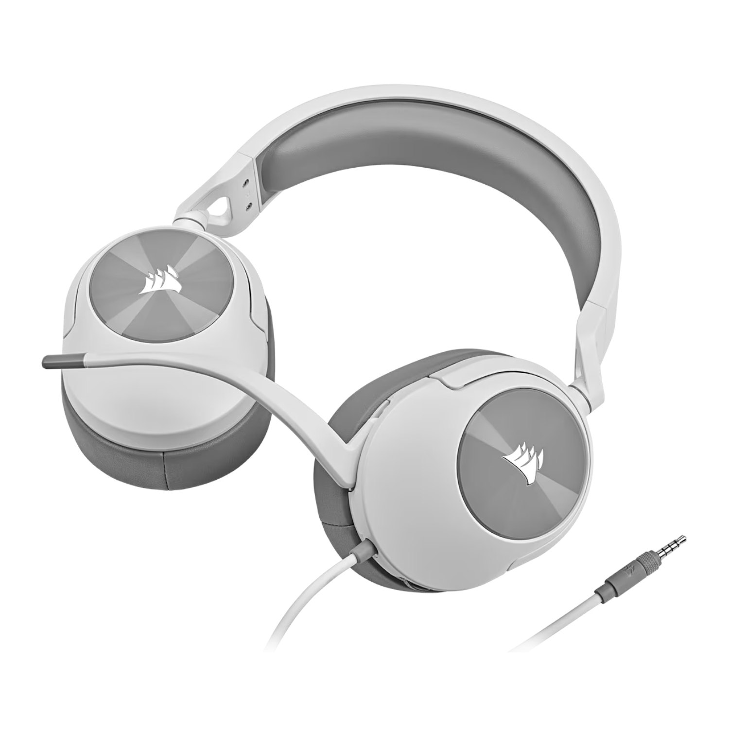 Corsair HS55 Surround Wired Gaming Headset – White-2