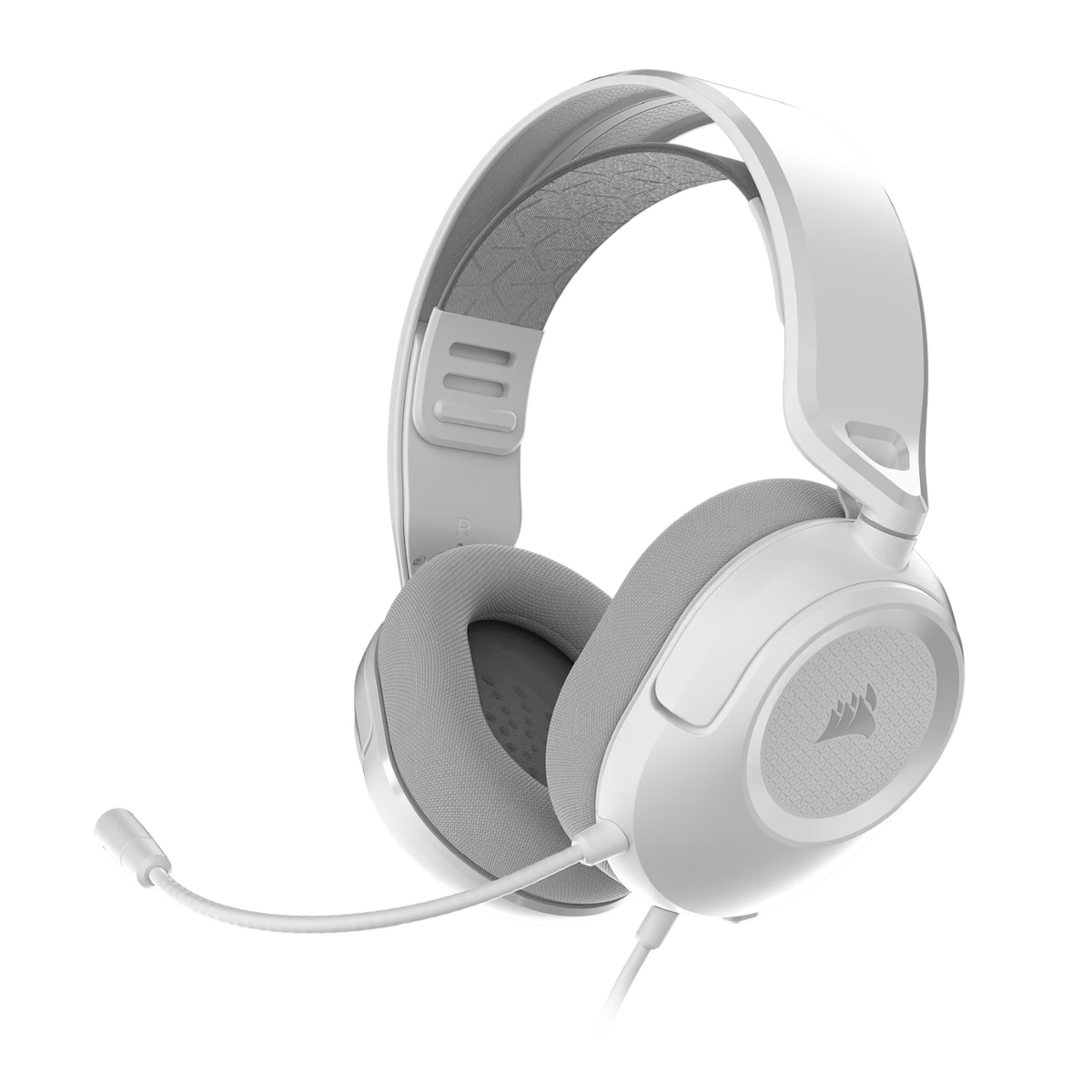 Corsair HS35 v3 Wired Gaming Headset - White-0