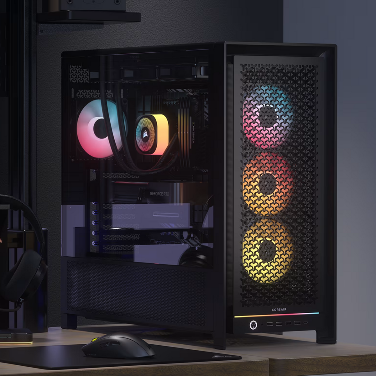 Corsair FRAME 5000D RS ARGB High-Airflow Mid-Tower PC Case - Black-5