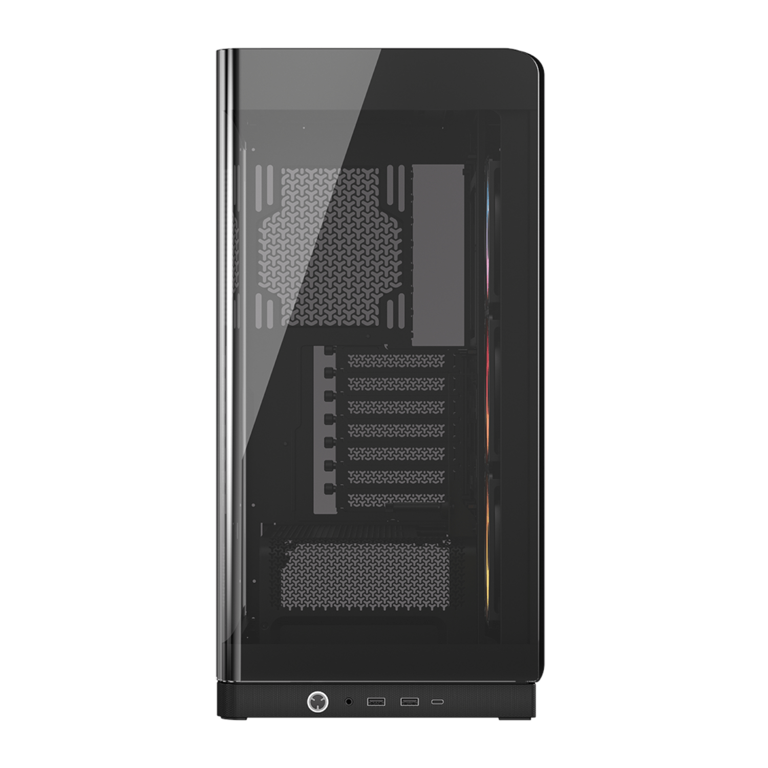 Corsair FRAME 4500X RS-R ARGB Panoramic Glass Mid-Tower PC Case - Black-1
