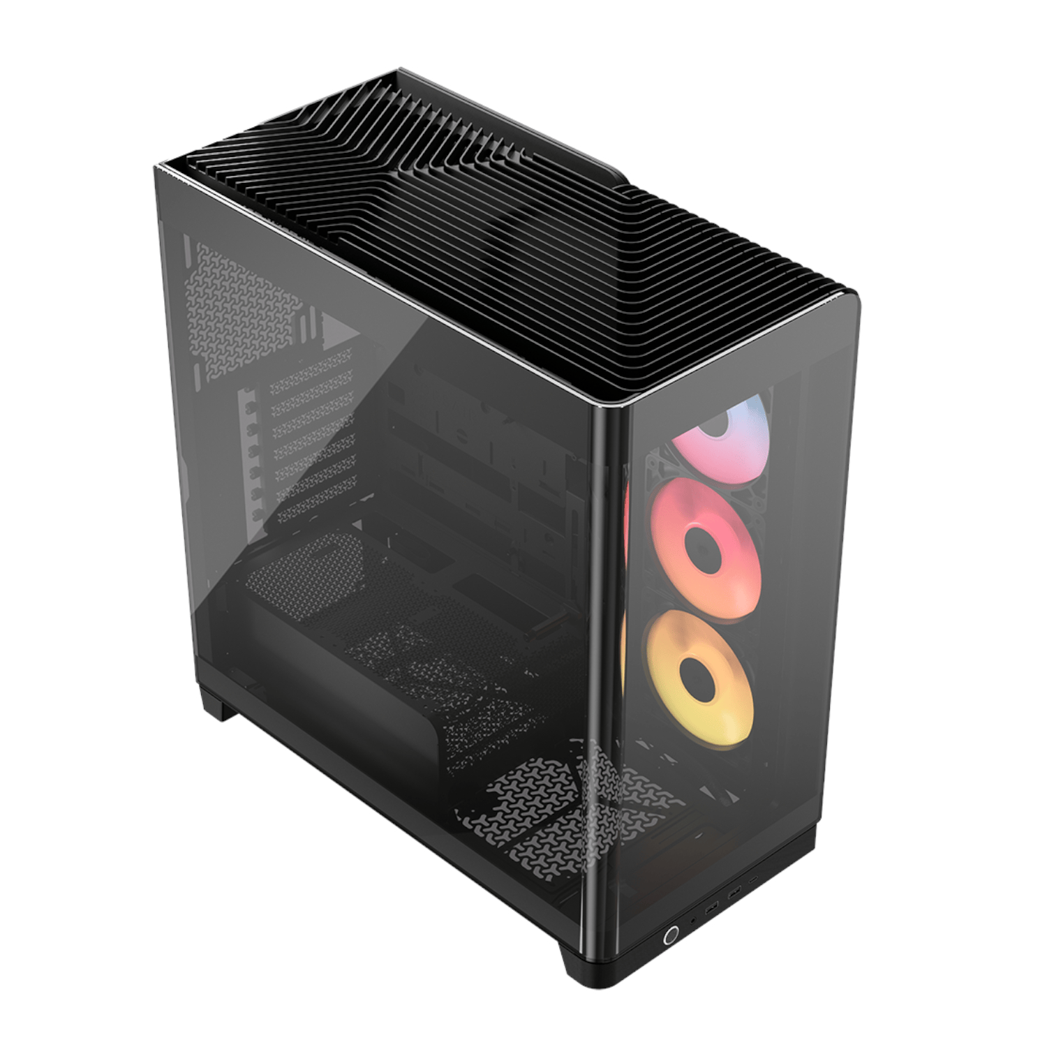 Corsair FRAME 4500X RS-R ARGB Panoramic Glass Mid-Tower PC Case - Black-3