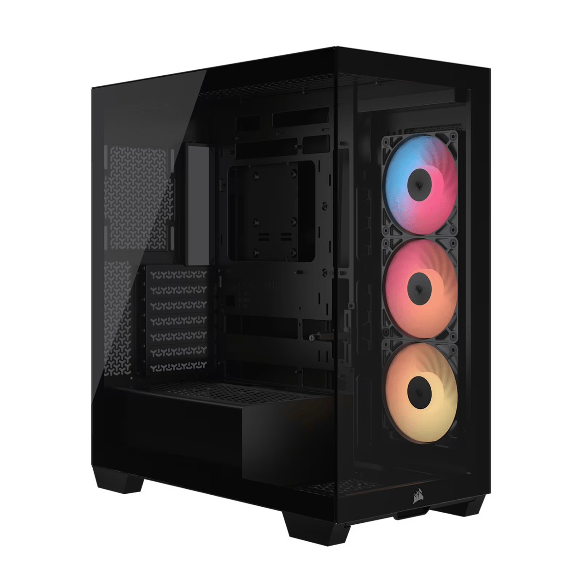 Corsair 3500X RS-R ARGB Mid-Tower PC Case - Black-0