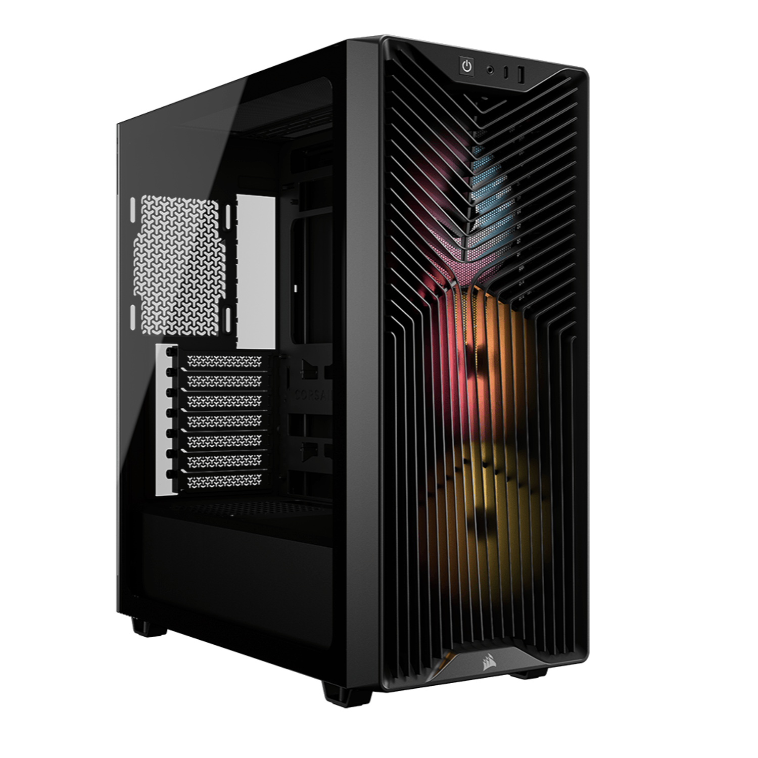 Corsair 3200D RS ARGB Mid-Tower PC Case - Black-0