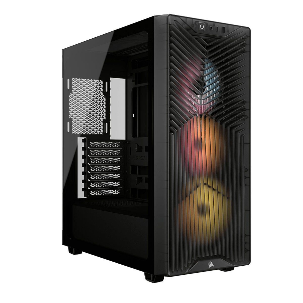 Corsair 3200D RS ARGB Mid-Tower PC Case - Smoke-0