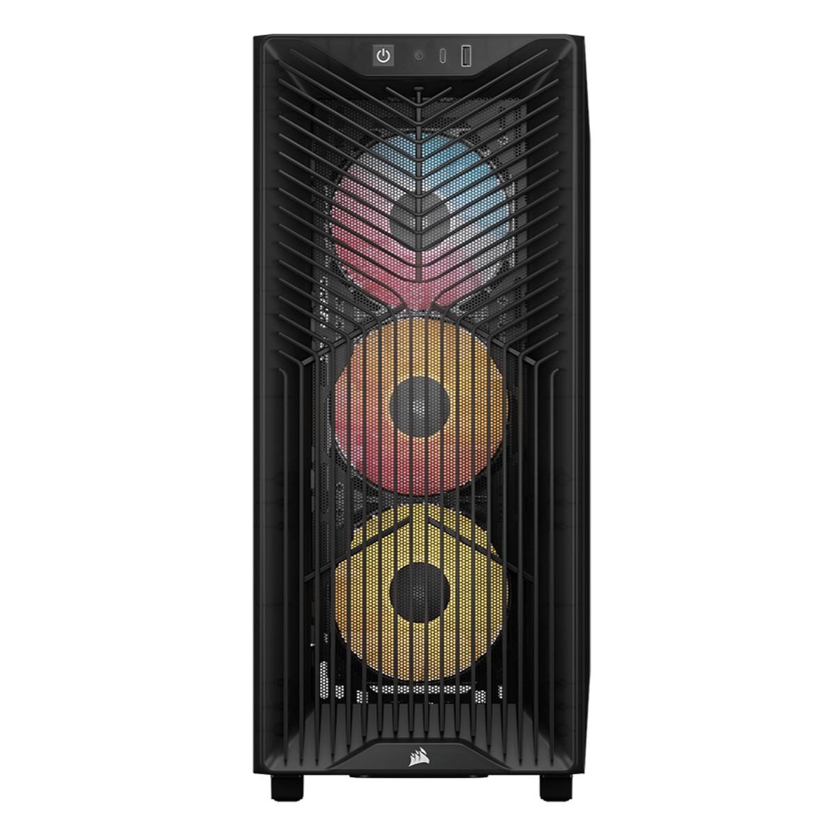 Corsair 3200D RS ARGB Mid-Tower PC Case - Smoke-1