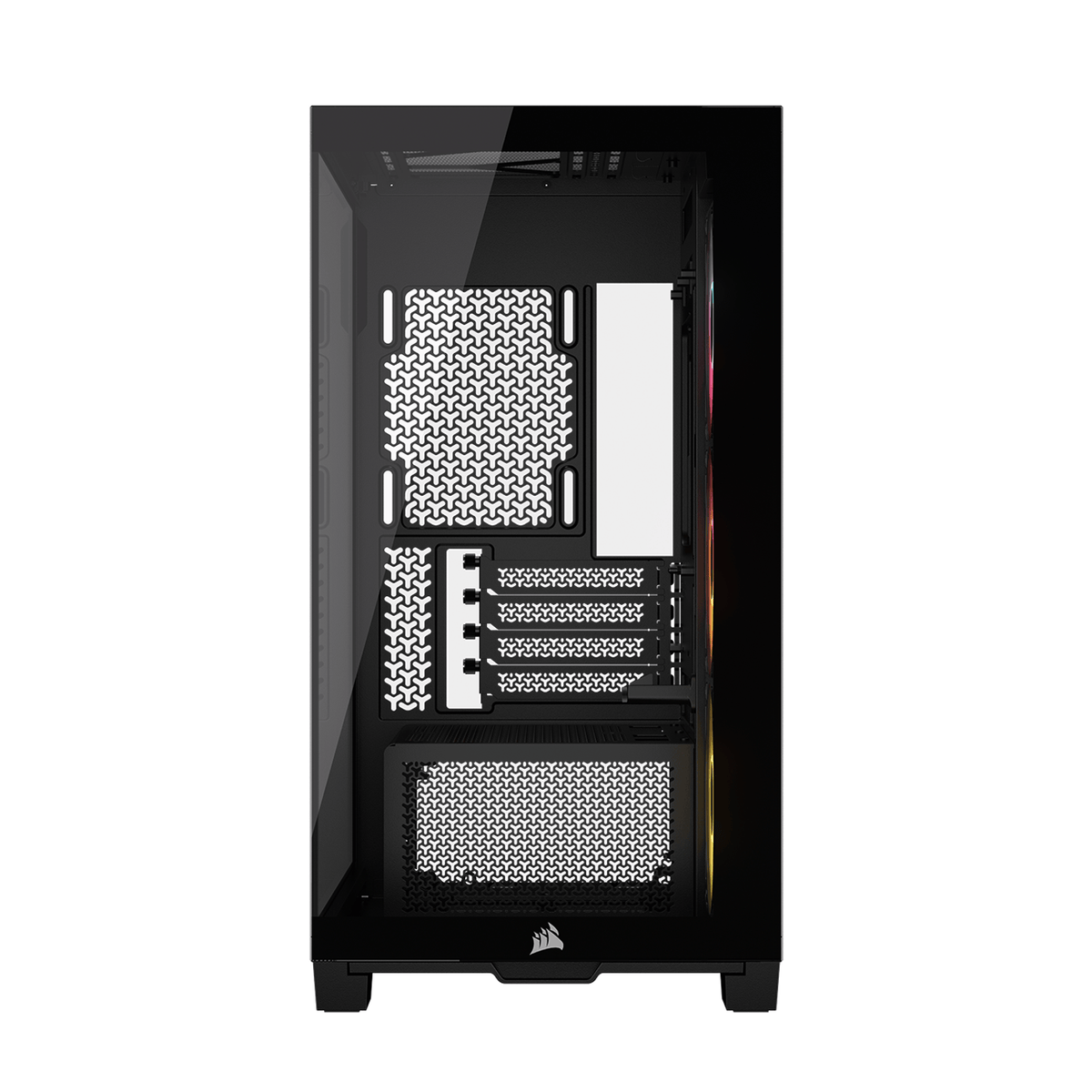 Corsair 2800X RS-R ARGB Micro-ATX PC Case - Black-1