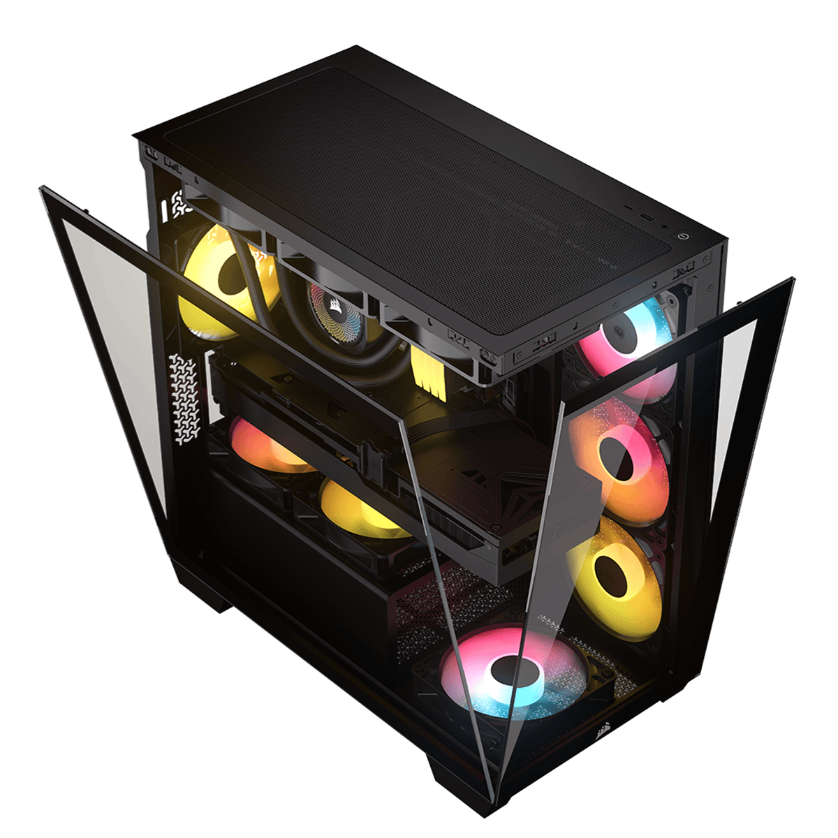 Corsair 2800X RS-R ARGB Micro-ATX PC Case - Black-3