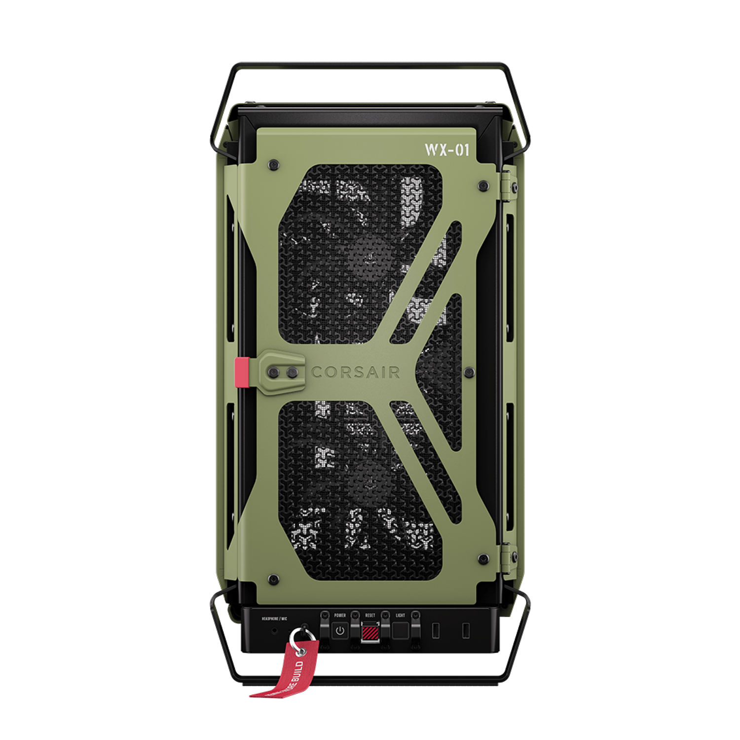 Corsair WARTHOG RS Airflow Mid-Tower Case - Olive-1