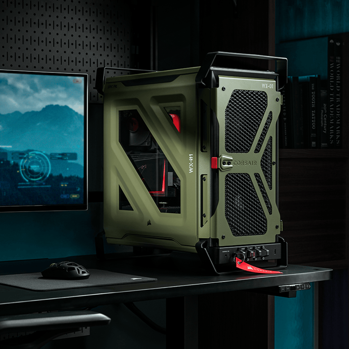Corsair WARTHOG RS Airflow Mid-Tower Case - Olive-6