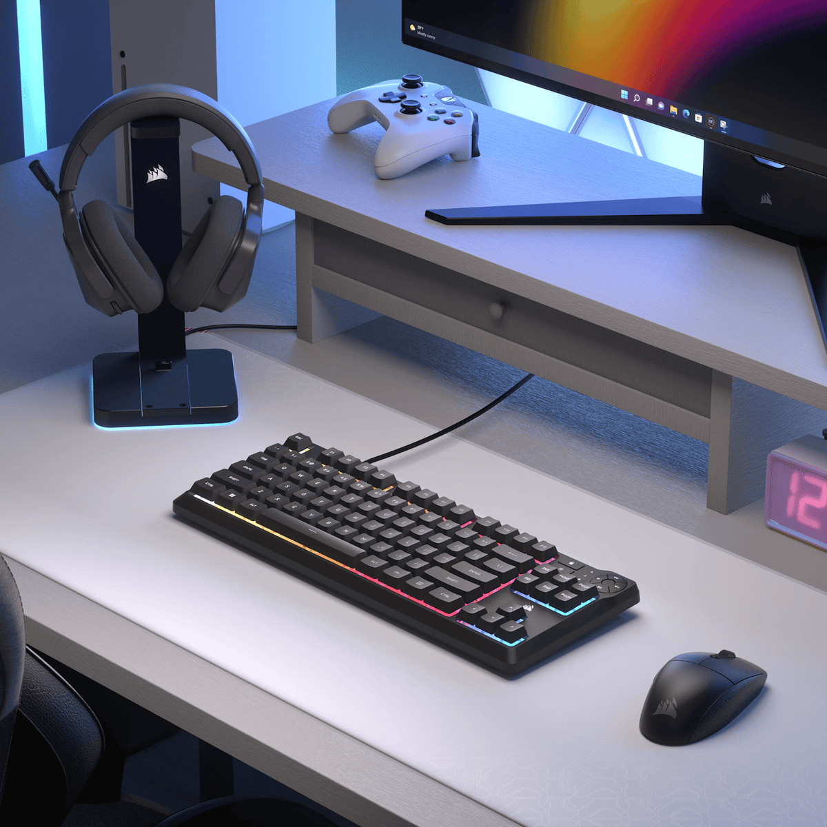 Corsair K55 CORE TKL RGB Gaming Keyboard-4