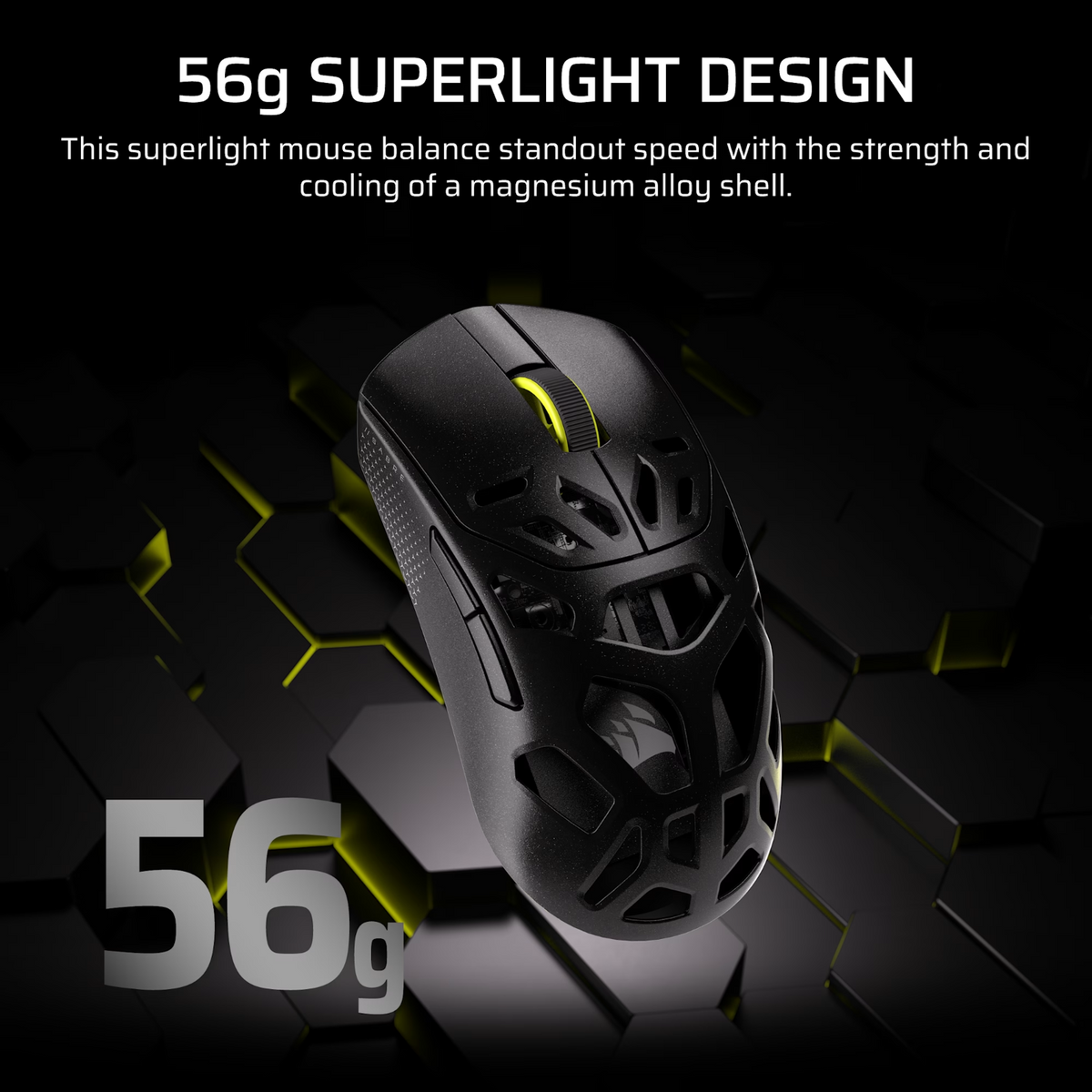 Corsair SABRE v2 PRO WIRELESS MAGNESIUM ALLOY 33000 DPI Gaming Mouse – Black-5