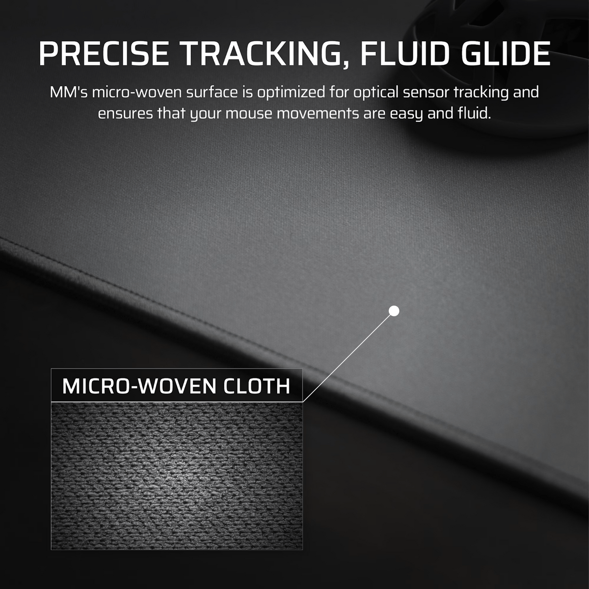 Corsair MM Anti-fray Cloth Gaming Mouse Pad XL - Gray-4