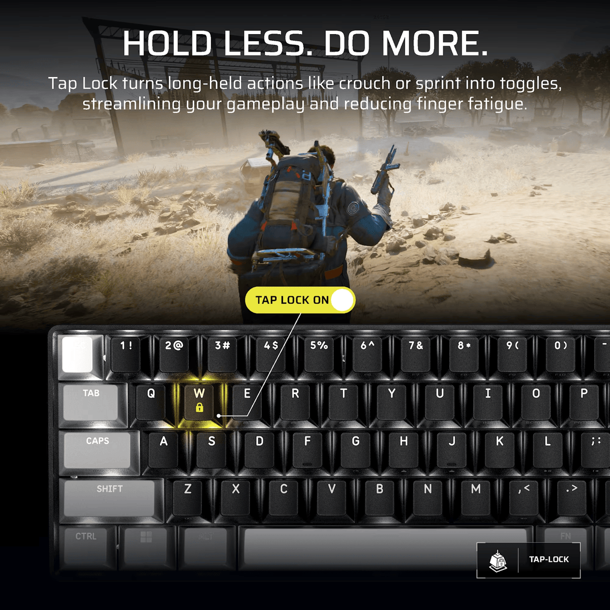 Corsair CLIPPER PRO MINI 60 Hall Effect Gaming Keyboard - Black-4