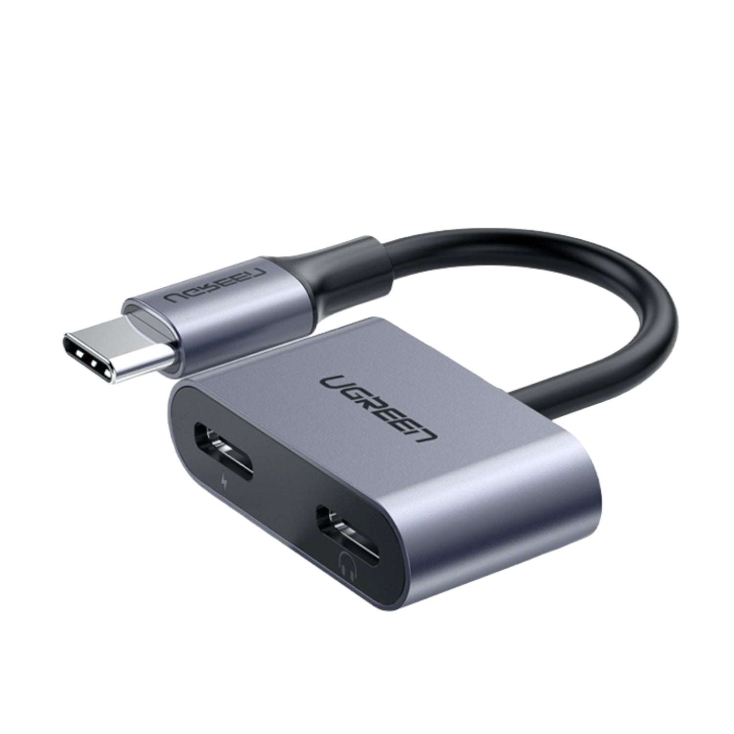 UGREEN USB Type-C Dual Audio and Charging Adapter (15W PD, 2-in-1 Splitter)-0