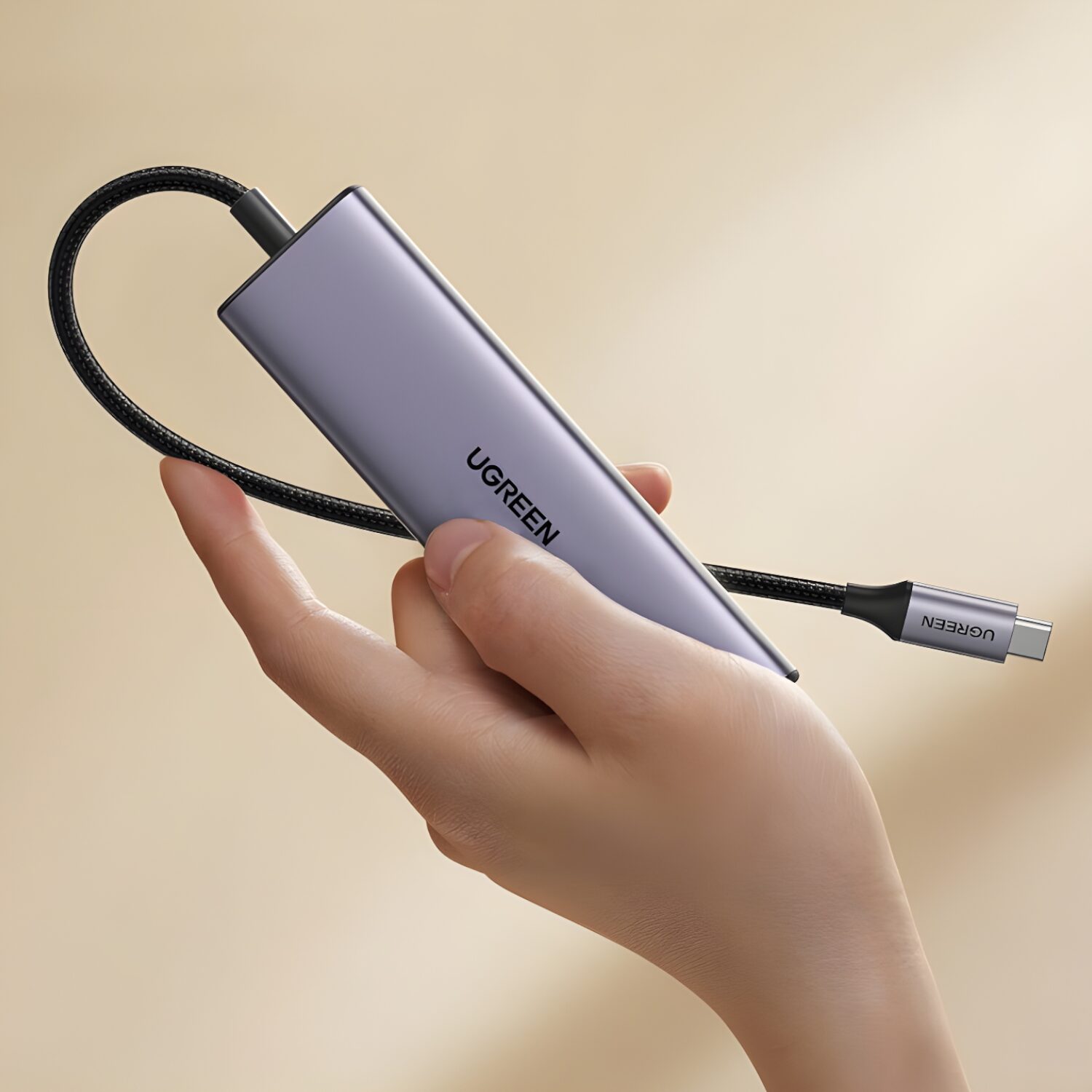 UGREEN Revodok 5-in-1 Hub | Type-C to 4K HDMI (CM511-15596) - Silver-4