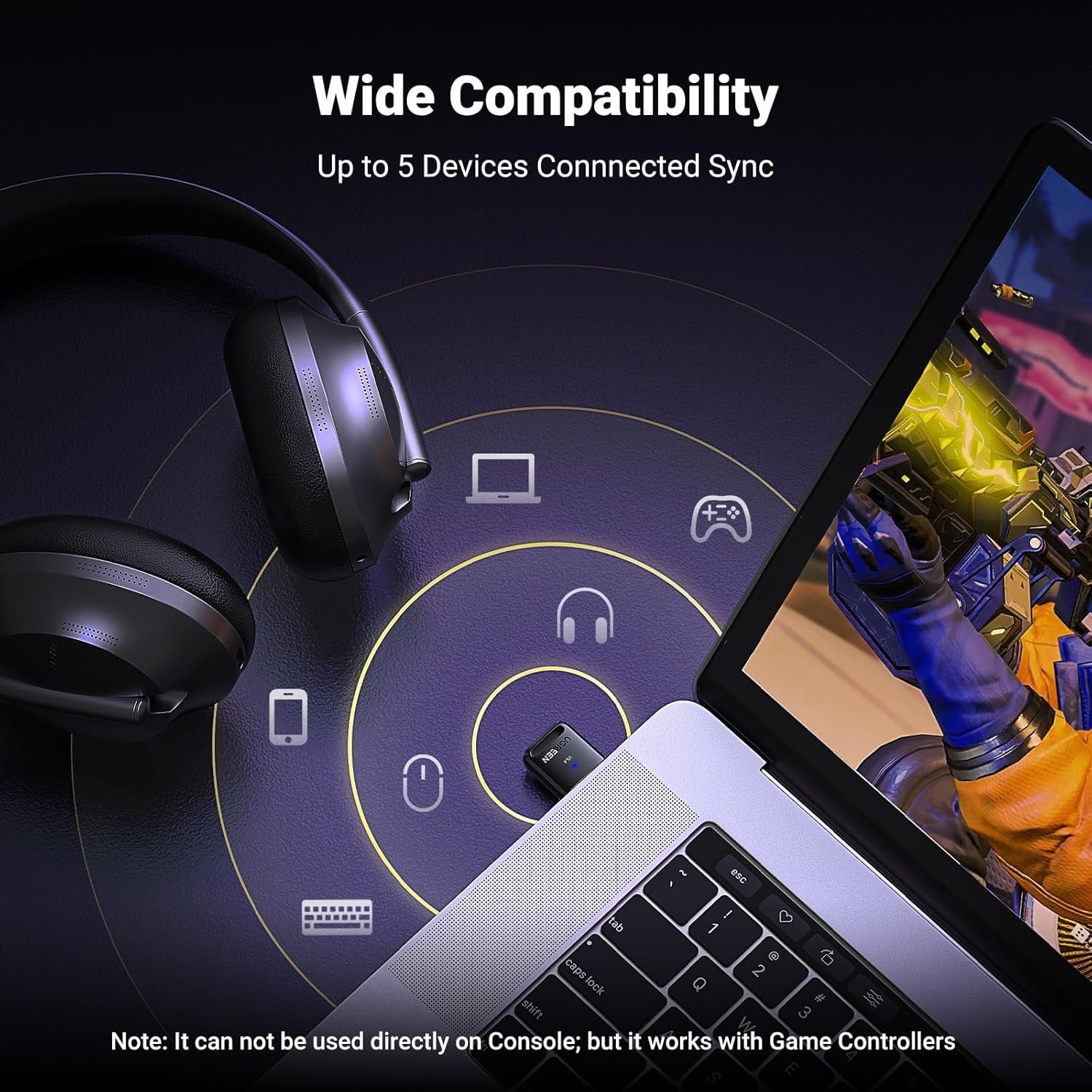 UGreen Bluetooth 5.4 USB Adapter-4