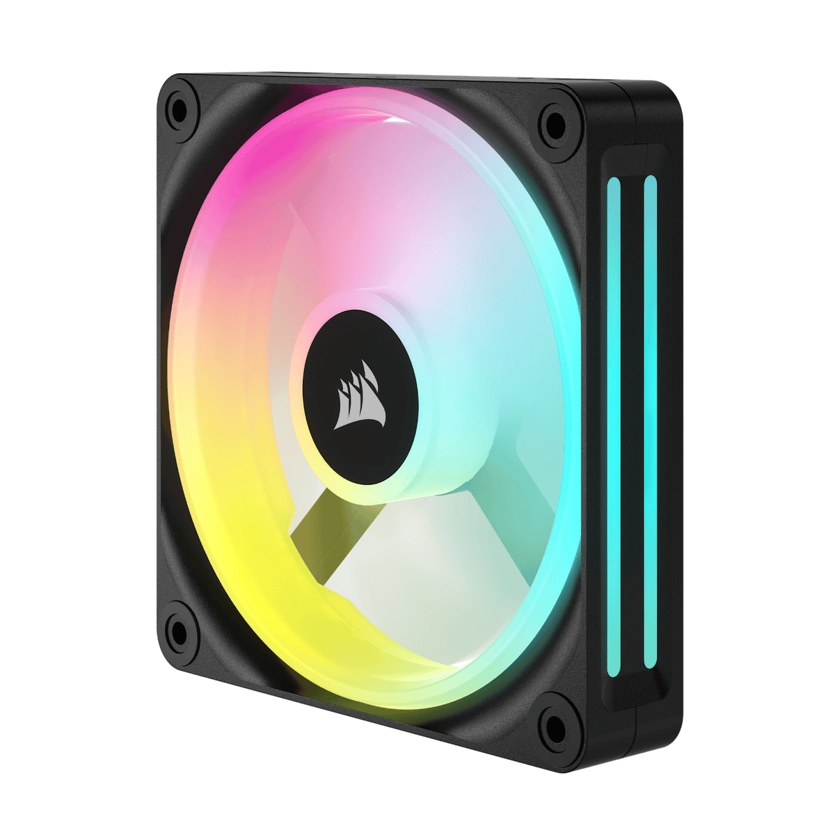 Corsair iCUE LINK QX120 RGB 120mm PWM PC Fans Starter Kit with iCUE LINK System Hub-2
