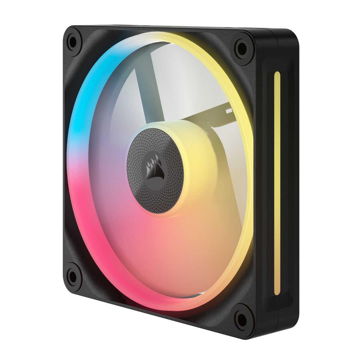 Corsair iCUE LINK LX120-R RGB 120mm PWM Reverse Fan Expansion - Black-1