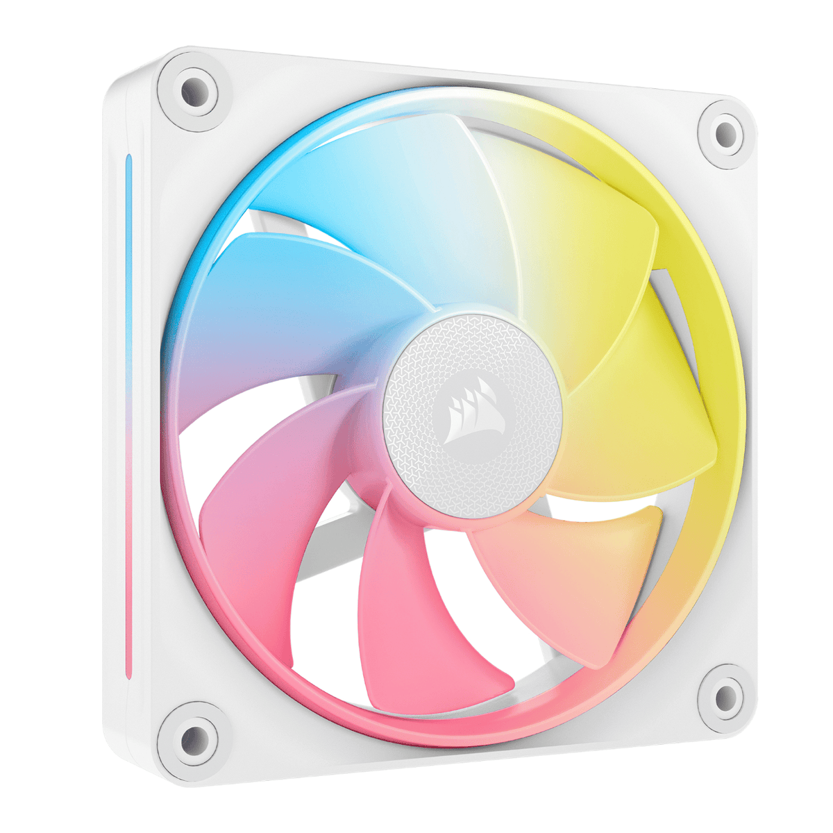 Corsair iCUE LINK LX120-R RGB 120mm PWM Reverse Fan Expansion – White-0