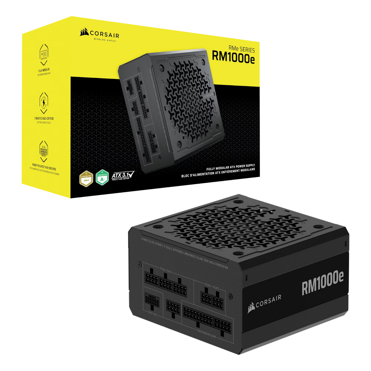 Corsair RMe Series RM1000e Fully Modular Low-Noise ATX Power Supply-0