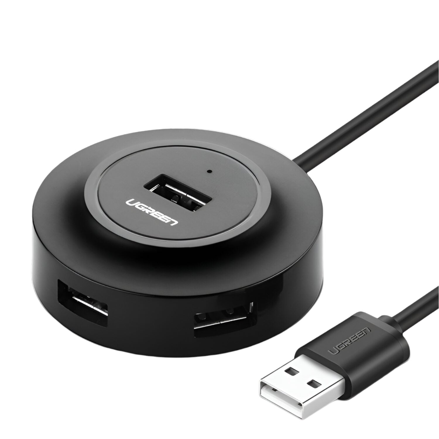 UGREEN 4-IN 1 USB 2.0 Hub (20777) - Black-0