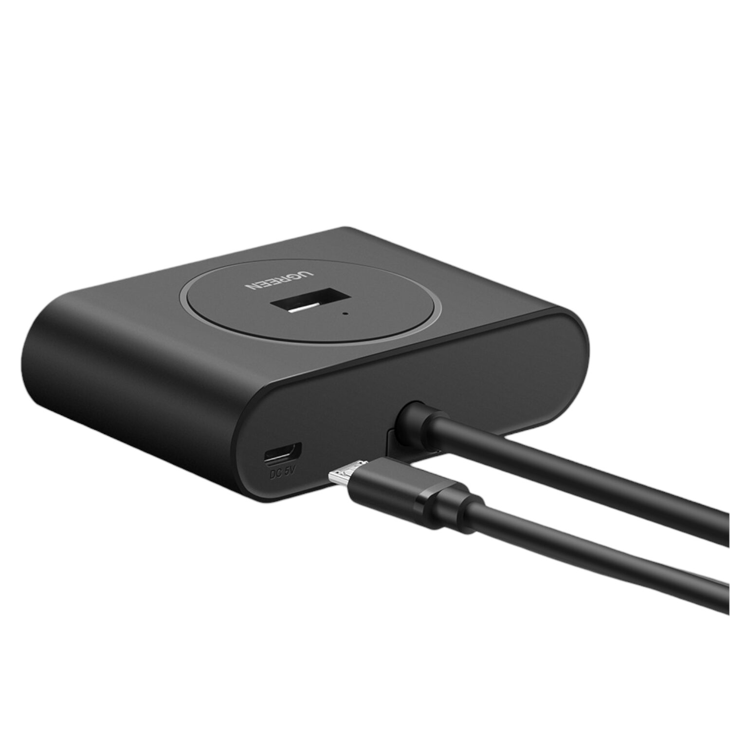 UGREEN 4-Port USB 3.0 Hub with Micro USB | 5Gbps Data Transfer - 1m-2