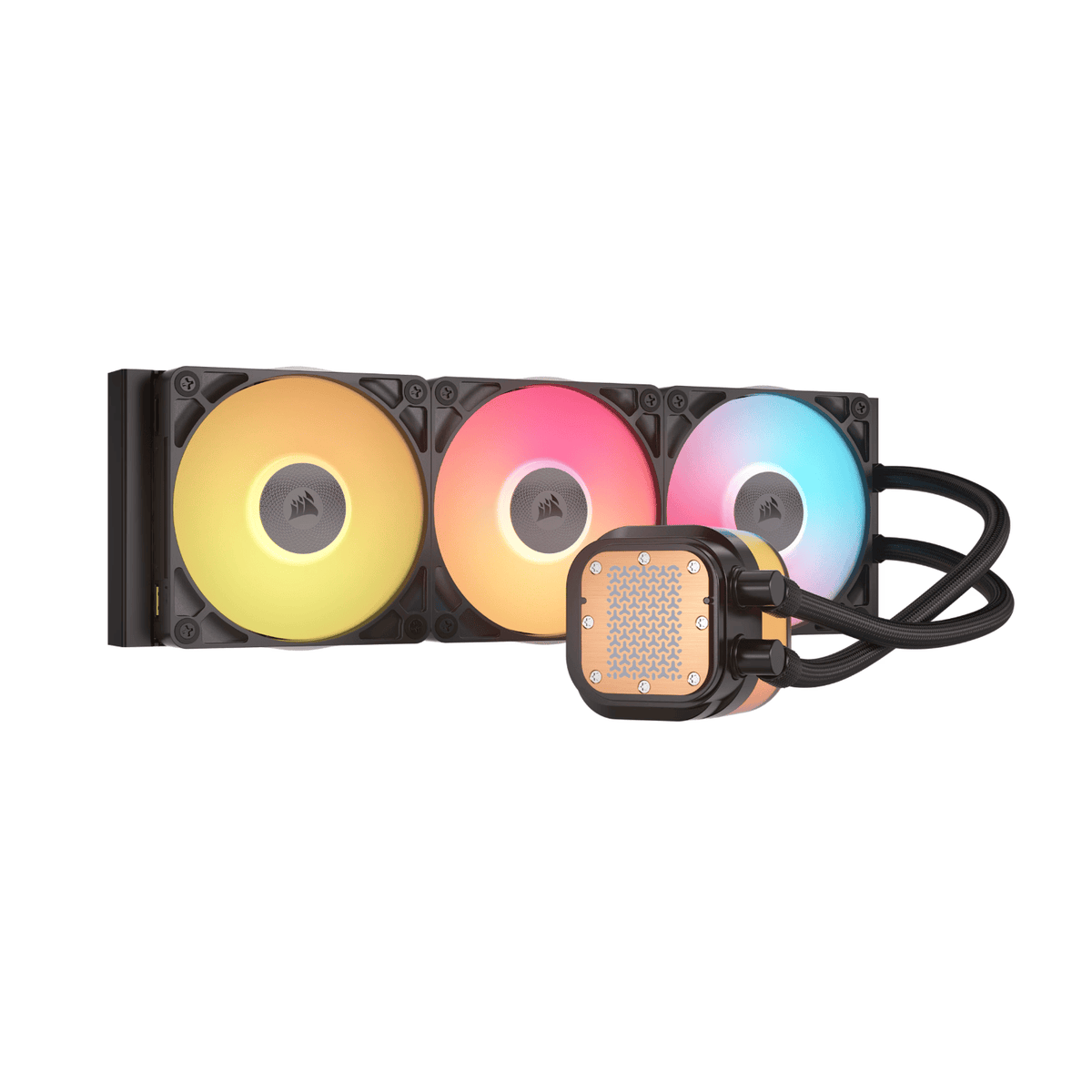 Corsair iCUE LINK TITAN 360 RX LCD Liquid CPU Cooler - Black-1