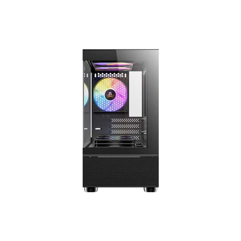 Antec CX200M Elite Micro-ATX | ITX ARGB Mini-Tower Gaming Chassis - Black-2