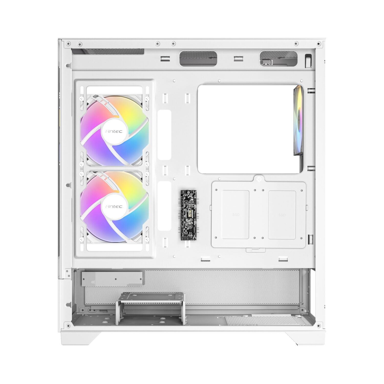 Antec CX700 ARGB Mid-Tower Gaming Chassis - White-3