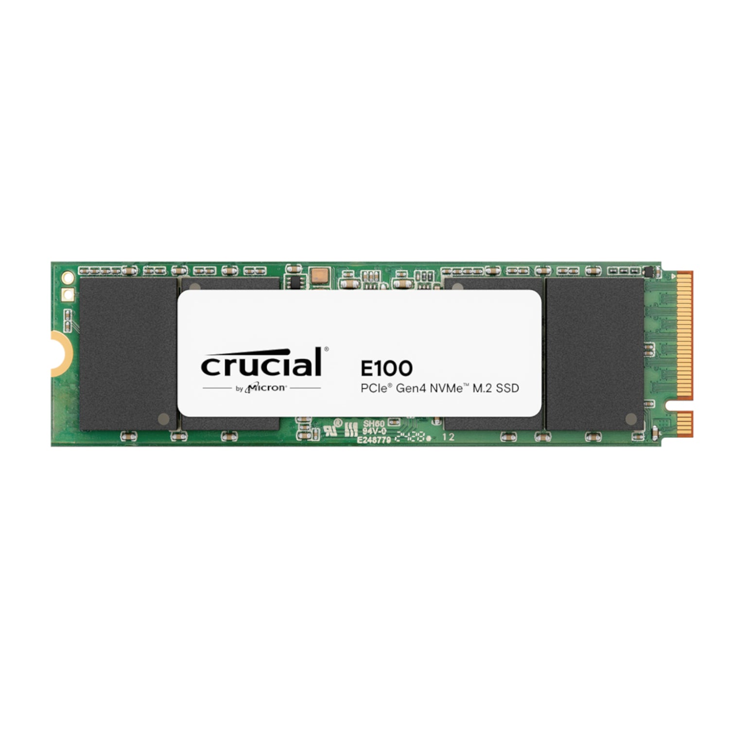 Crucial E100 1TB PCIe Gen4 2280 NVMe M.2 SSD - Tray version-0