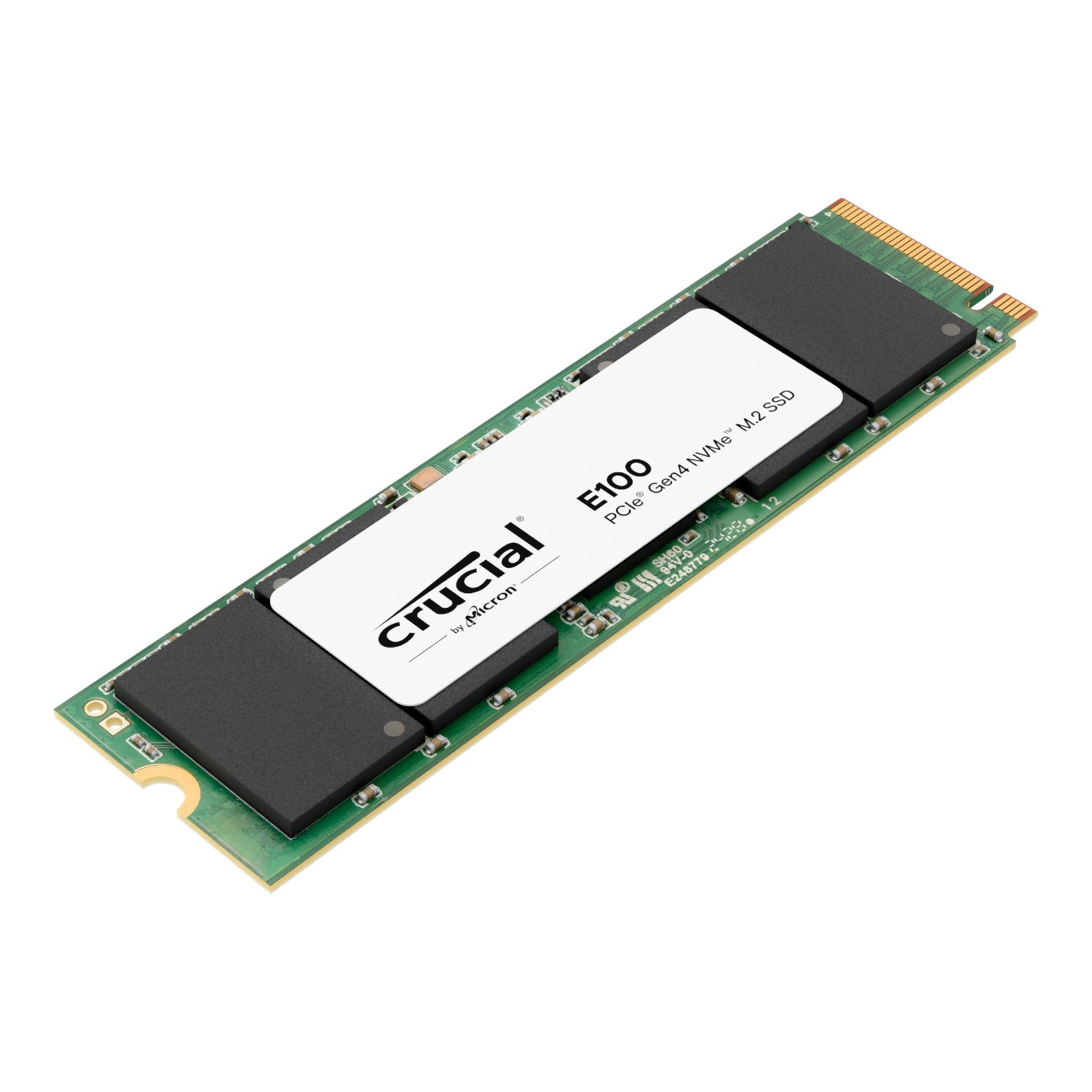 Crucial E100 1TB PCIe Gen4 2280 NVMe M.2 SSD - Tray version-1
