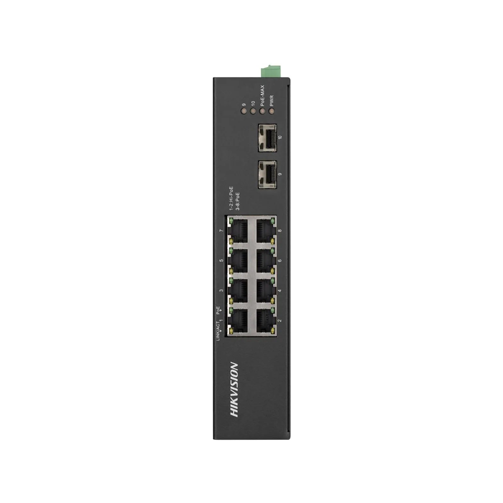 Hikvision 8 Port Gigabit Unmanaged Harsh POE Switch-0
