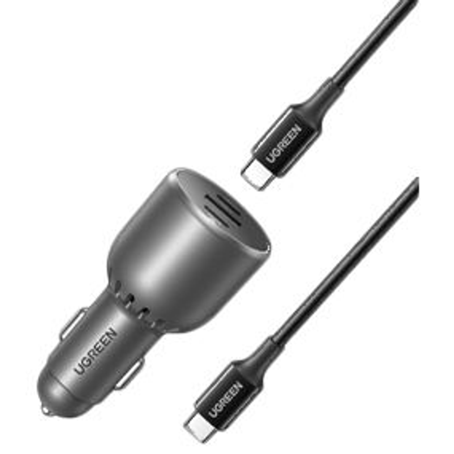 UGREEN 130W USB-C 3-port Car Charger-3