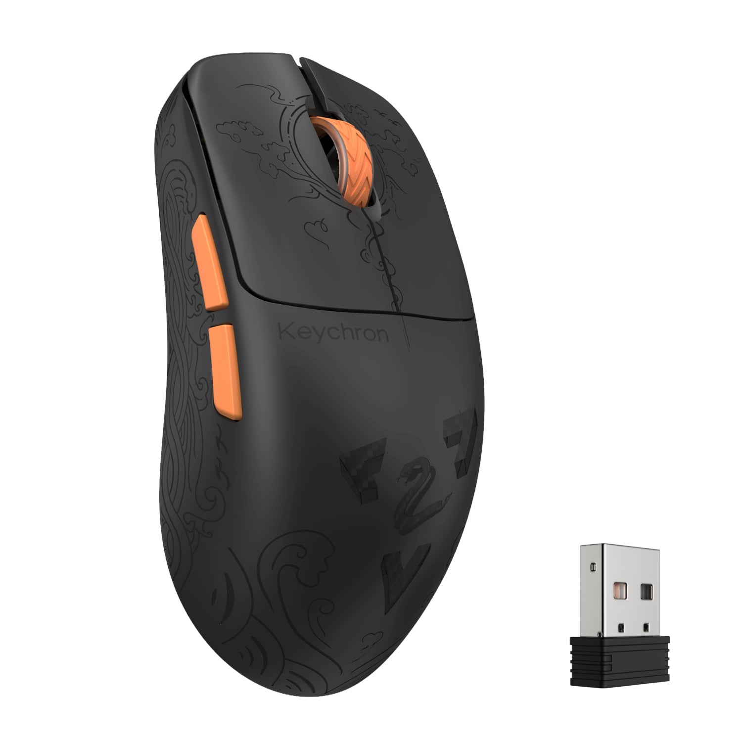 Keychron G3 Ultra-Light Wireless Gaming Mouse - Black-0