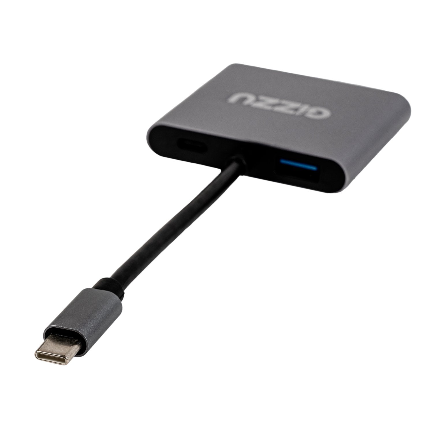 Gizzu 4-in-1 Type-C to Dual HDMI Hub-1