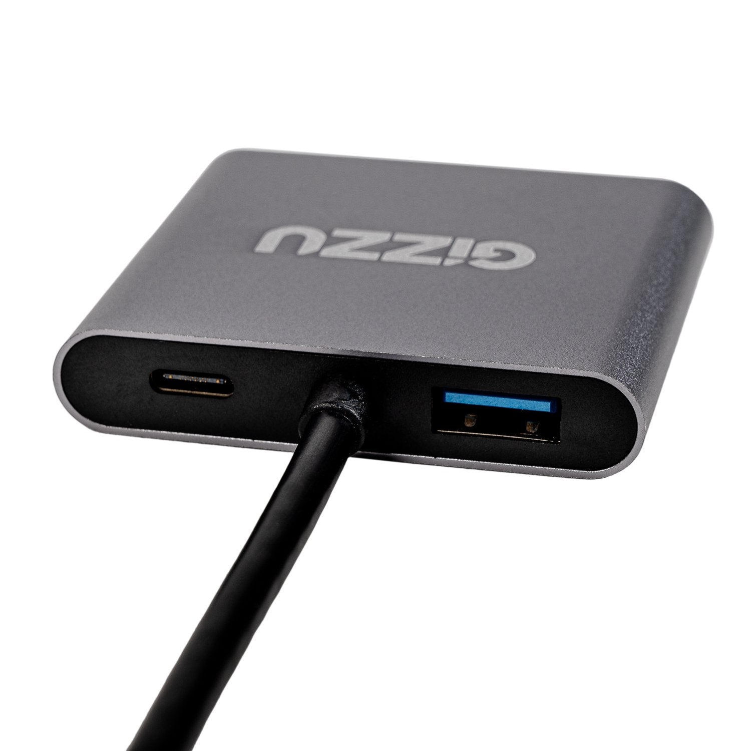 Gizzu 4-in-1 Type-C to Dual HDMI Hub-2