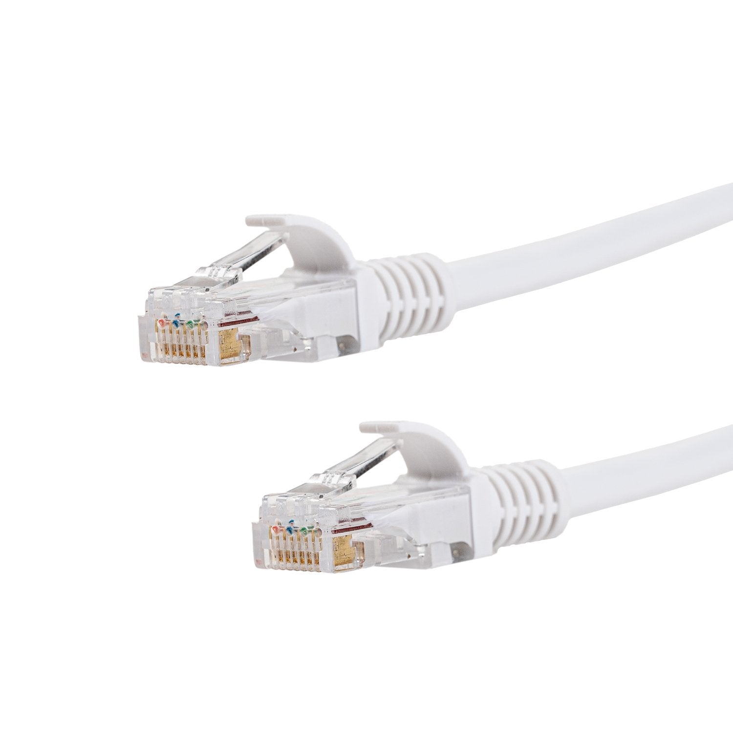 Gizzu Cat6 UTP Fly Lead Ethernet Network Cable 50cm – White-0