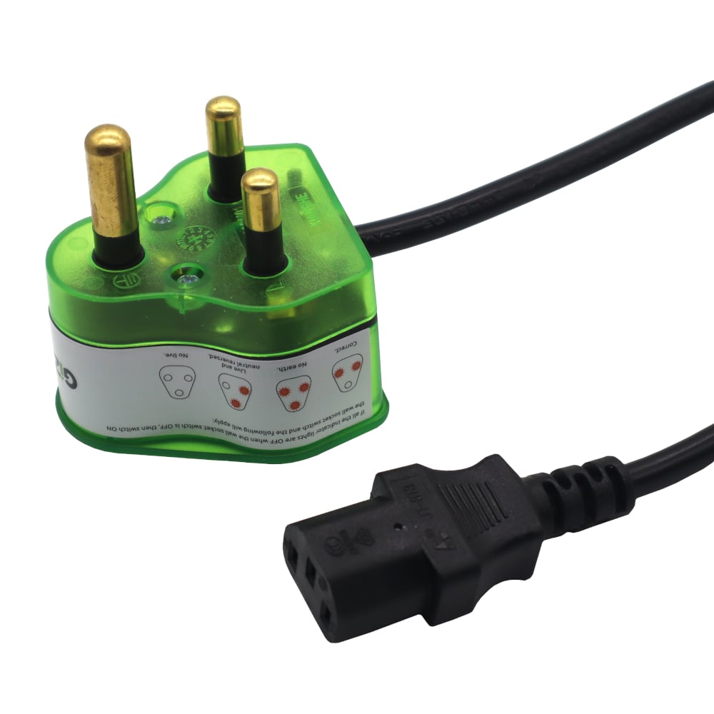 Gizzu Surge Protector 10A Kettle Plug Cable 1.5M-3