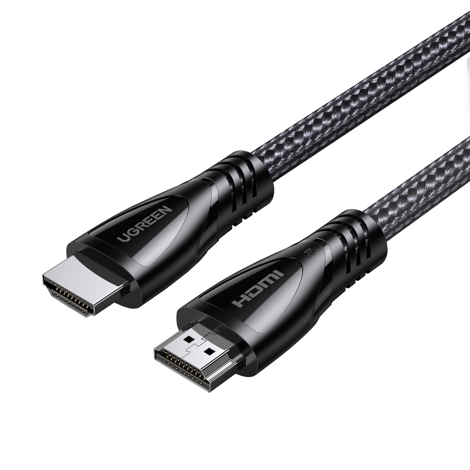 UGreen HDMI 2.1 Male to Male Cable 1M (8K@60Hz | 4K@120Hz) - Black-0