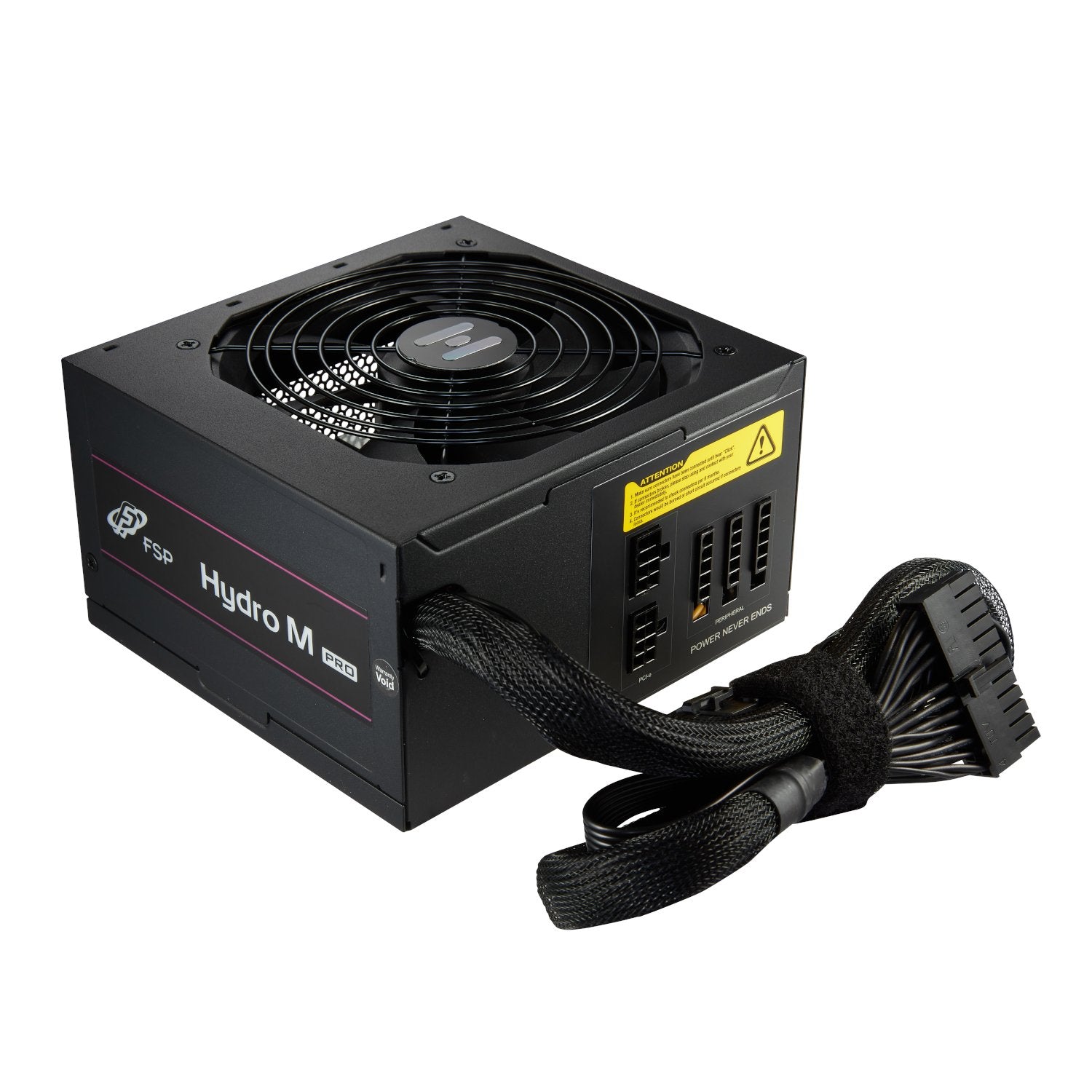 FSP Hydro M Pro 800W 80PLUS Bronze Gen5 Semi-modular Power Supply-4