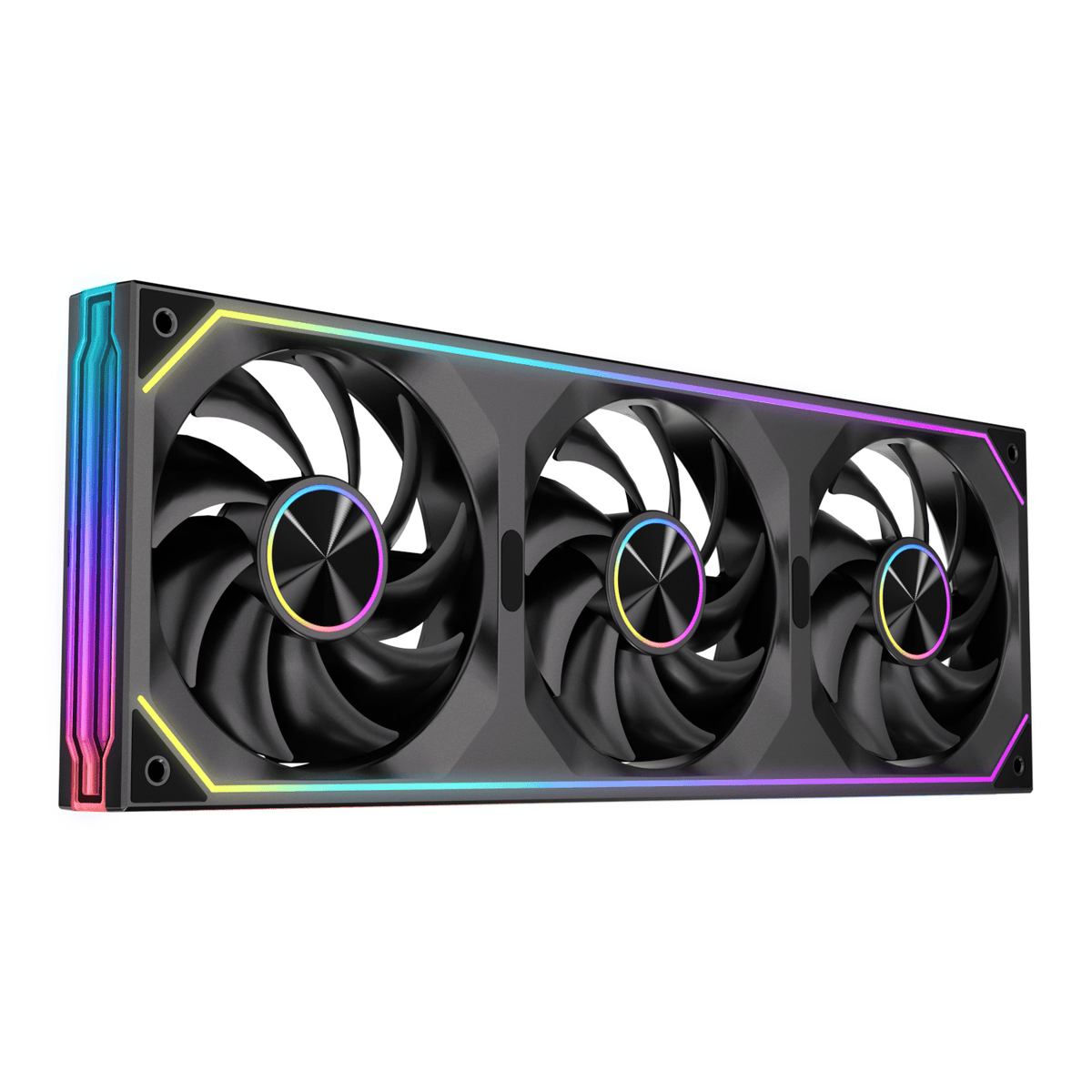 Antec INFINITY MATRIX PWM 360mm ARGB Case Fan Single Frame - Black-2