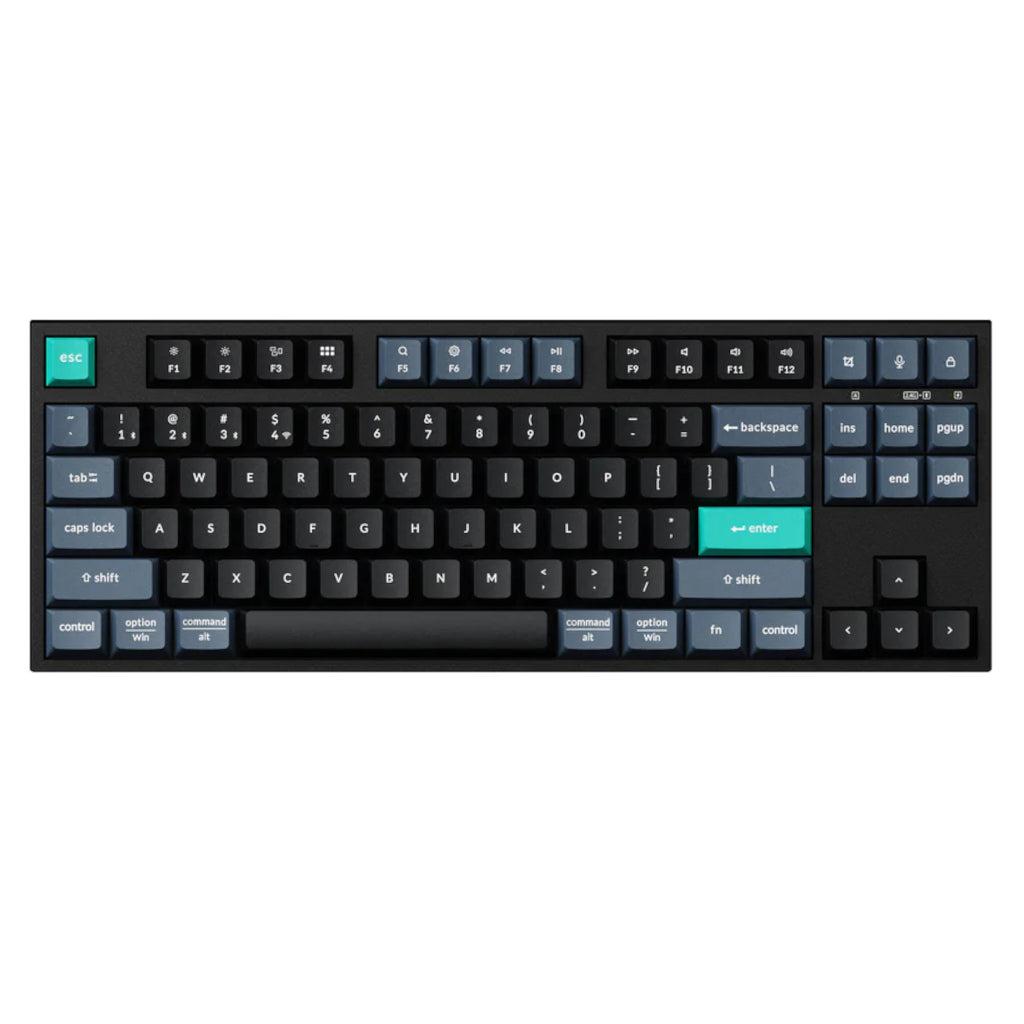 Keychron B33 80% TKL Wireless Keyboard and Mouse Combo – Black/Green-2
