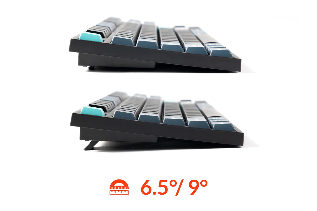 Keychron B33 80% TKL Wireless Keyboard and Mouse Combo – Black/Green-6